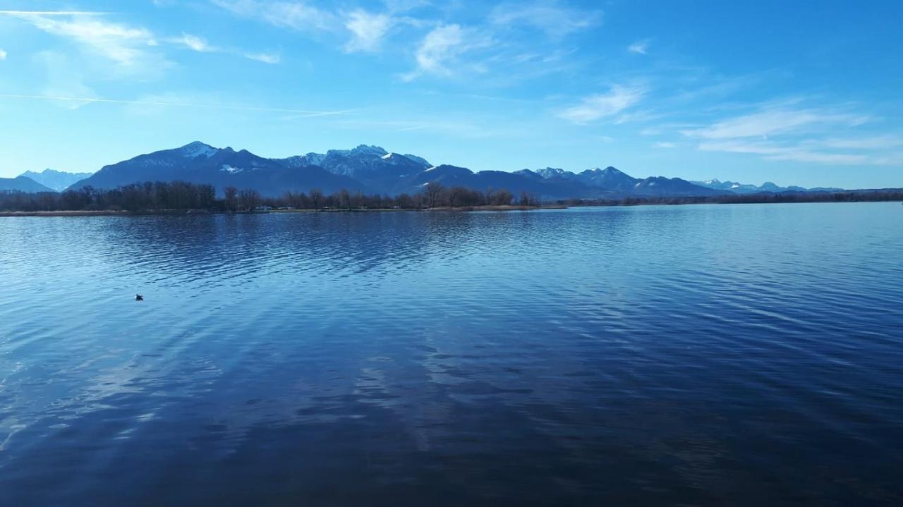 Ferienhaus Chiemgauer Auszeit- Chiemgaukarte Inclusive Siegsdorf Exteriör bild