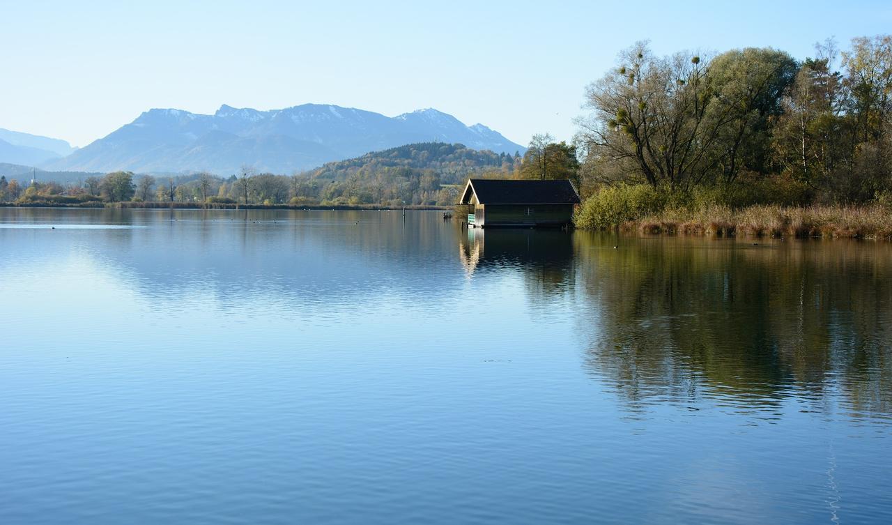 Ferienhaus Chiemgauer Auszeit- Chiemgaukarte Inclusive Siegsdorf Exteriör bild